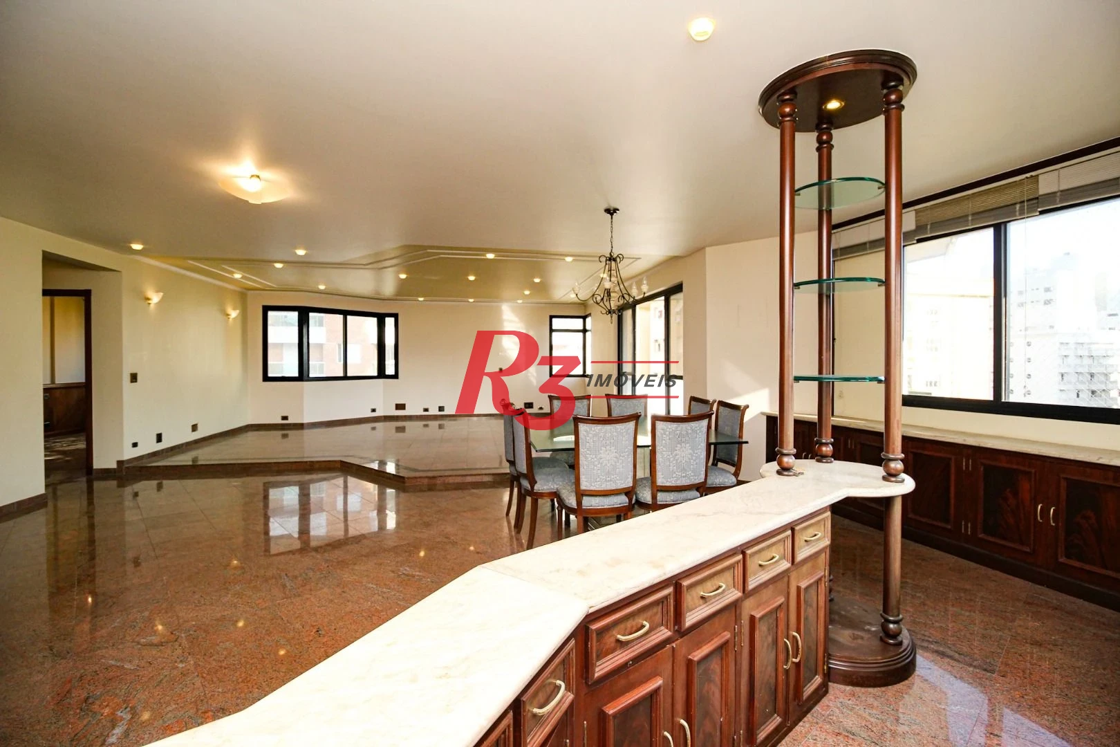 Apartamento com 5 dormitórios, 400 m² - venda por R$ 3.500.000,00 ou aluguel por R$ 17.000,00/mês - Embaré - Santos/SP
