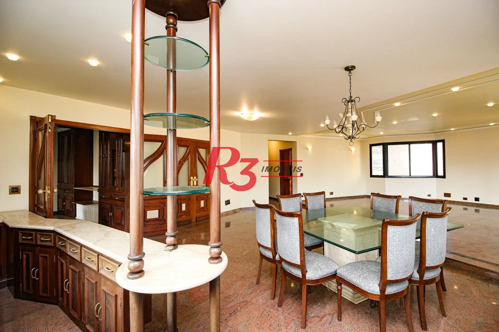 Apartamento com 5 dormitórios, 400 m² - venda por R$ 3.500.000,00 ou aluguel por R$ 17.000,00/mês - Embaré - Santos/SP