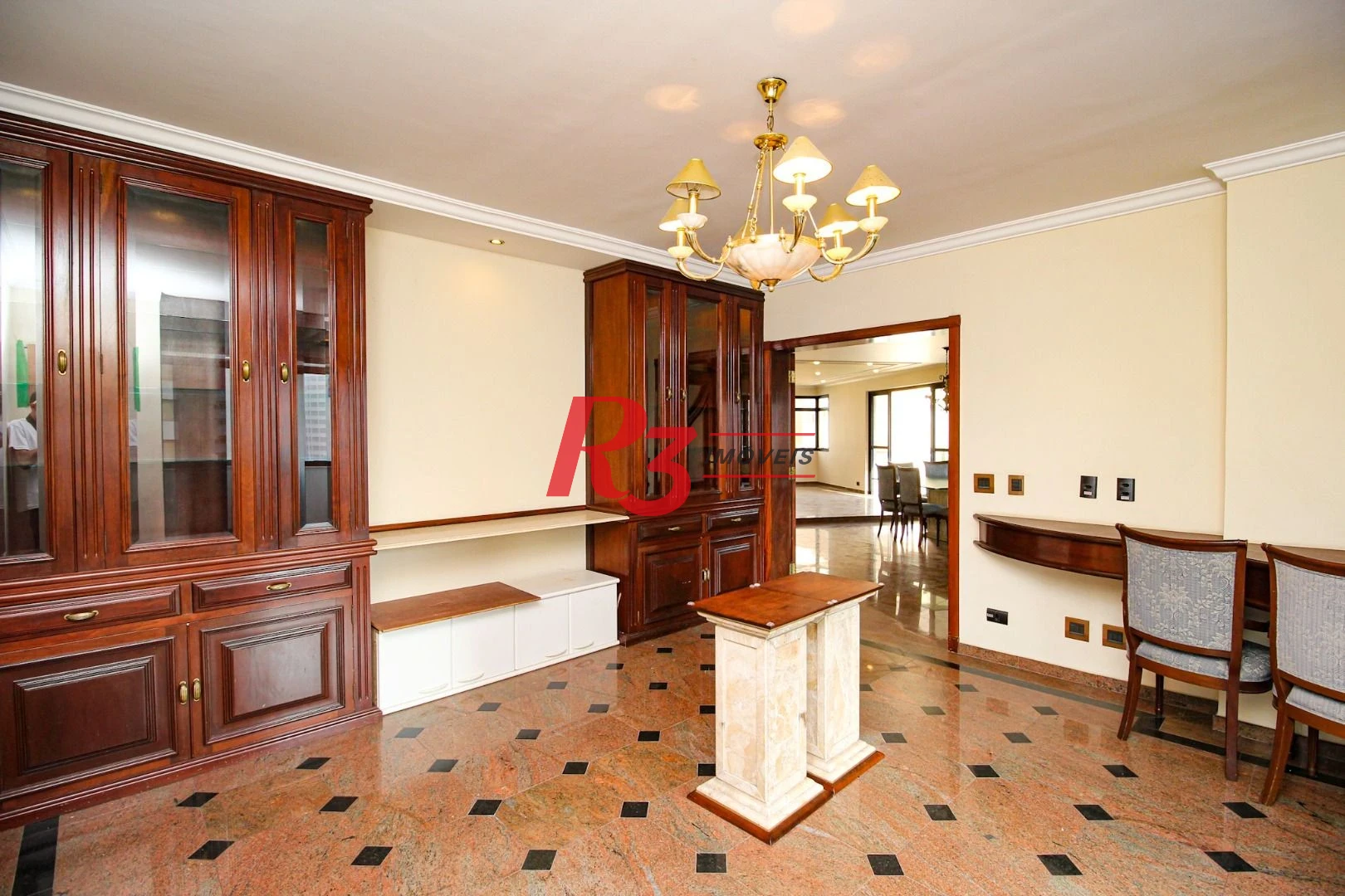 Apartamento com 5 dormitórios, 400 m² - venda por R$ 3.500.000,00 ou aluguel por R$ 17.000,00/mês - Embaré - Santos/SP