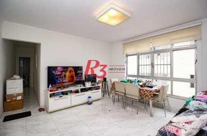 Apartamento à venda, 85 m² por R$ 630.000,00 - Ponta da Praia - Santos/SP