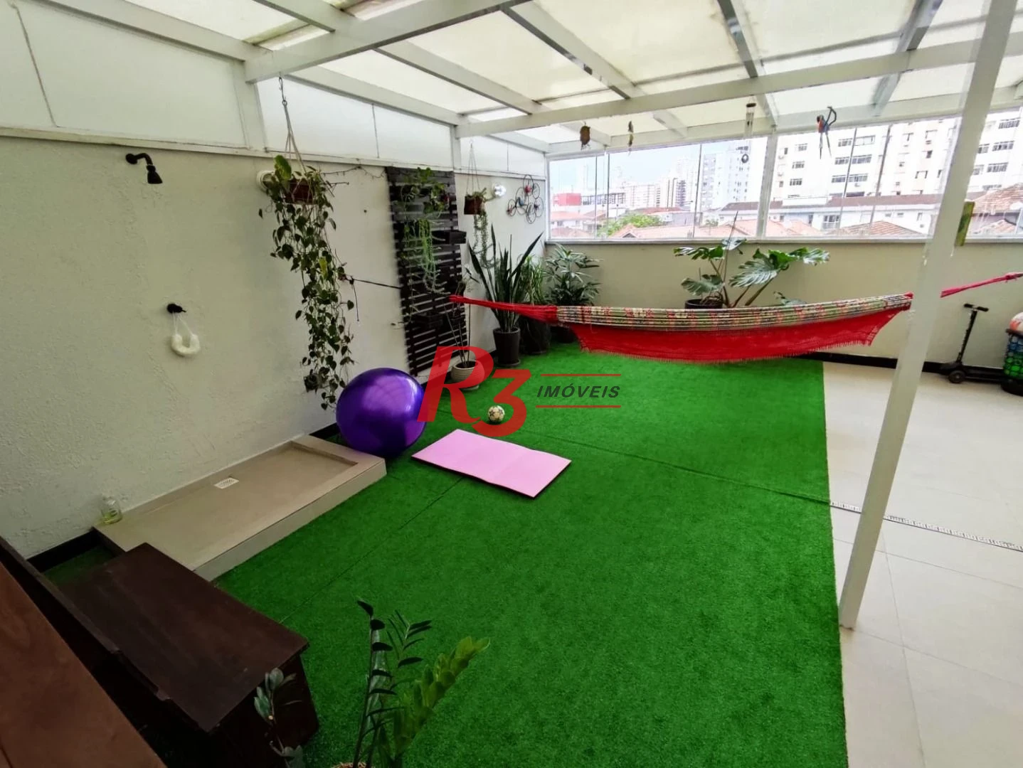 Apartamento Garden com 2 dormitórios à venda, 154 m² por R$ 1.200.000,00 - Campo Grande - Santos/SP