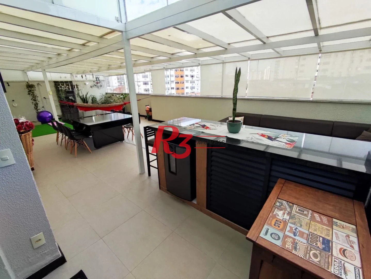Apartamento Garden com 2 dormitórios à venda, 154 m² por R$ 1.200.000,00 - Campo Grande - Santos/SP