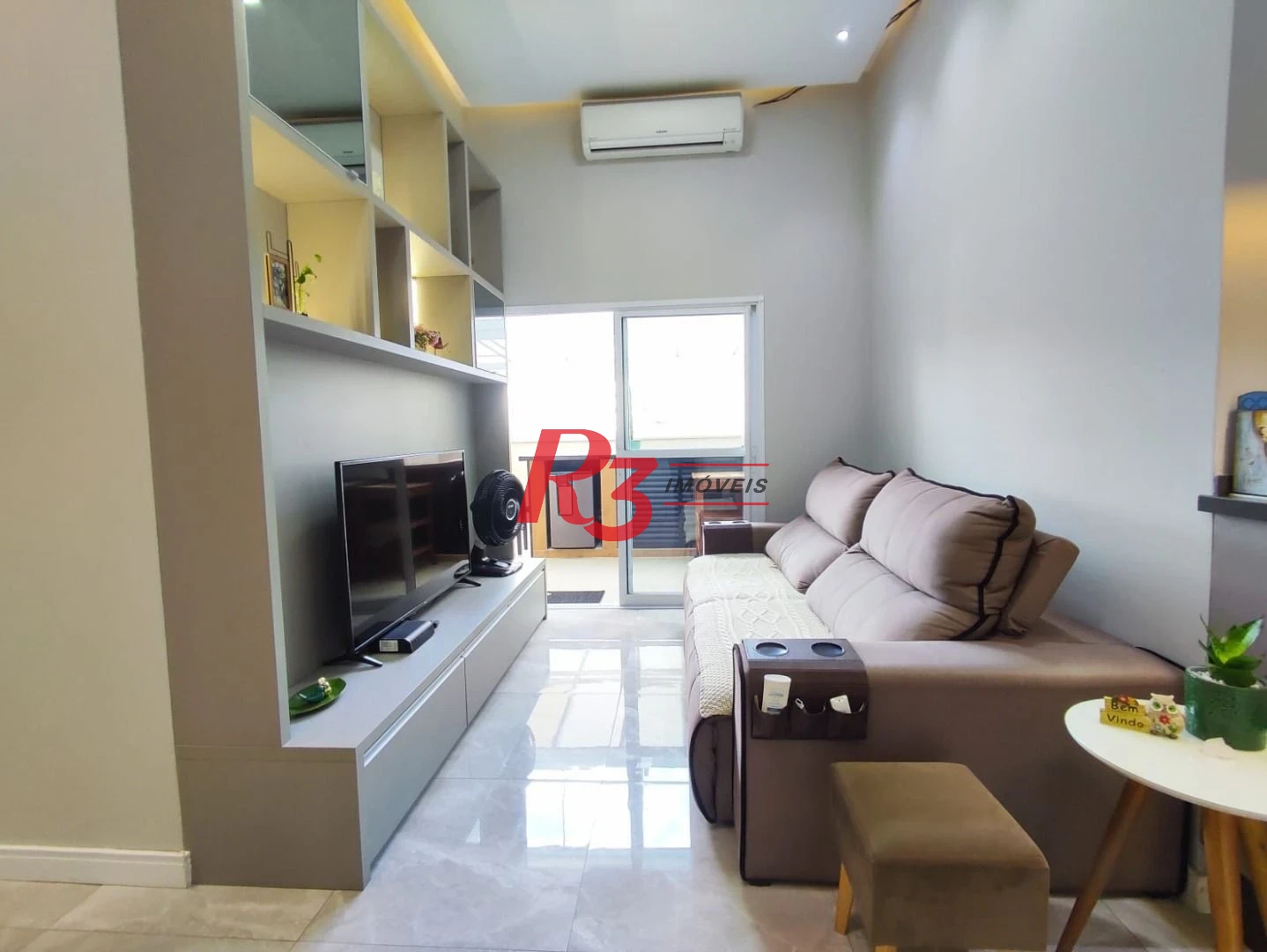 Apartamento Garden com 2 dormitórios à venda, 154 m² por R$ 1.200.000,00 - Campo Grande - Santos/SP