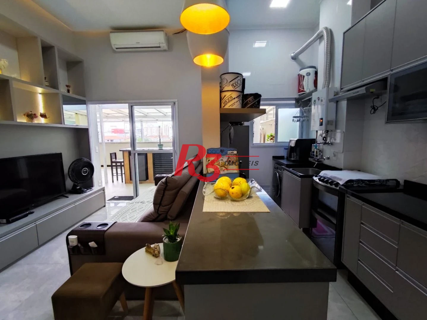 Apartamento Garden com 2 dormitórios à venda, 154 m² por R$ 1.200.000,00 - Campo Grande - Santos/SP