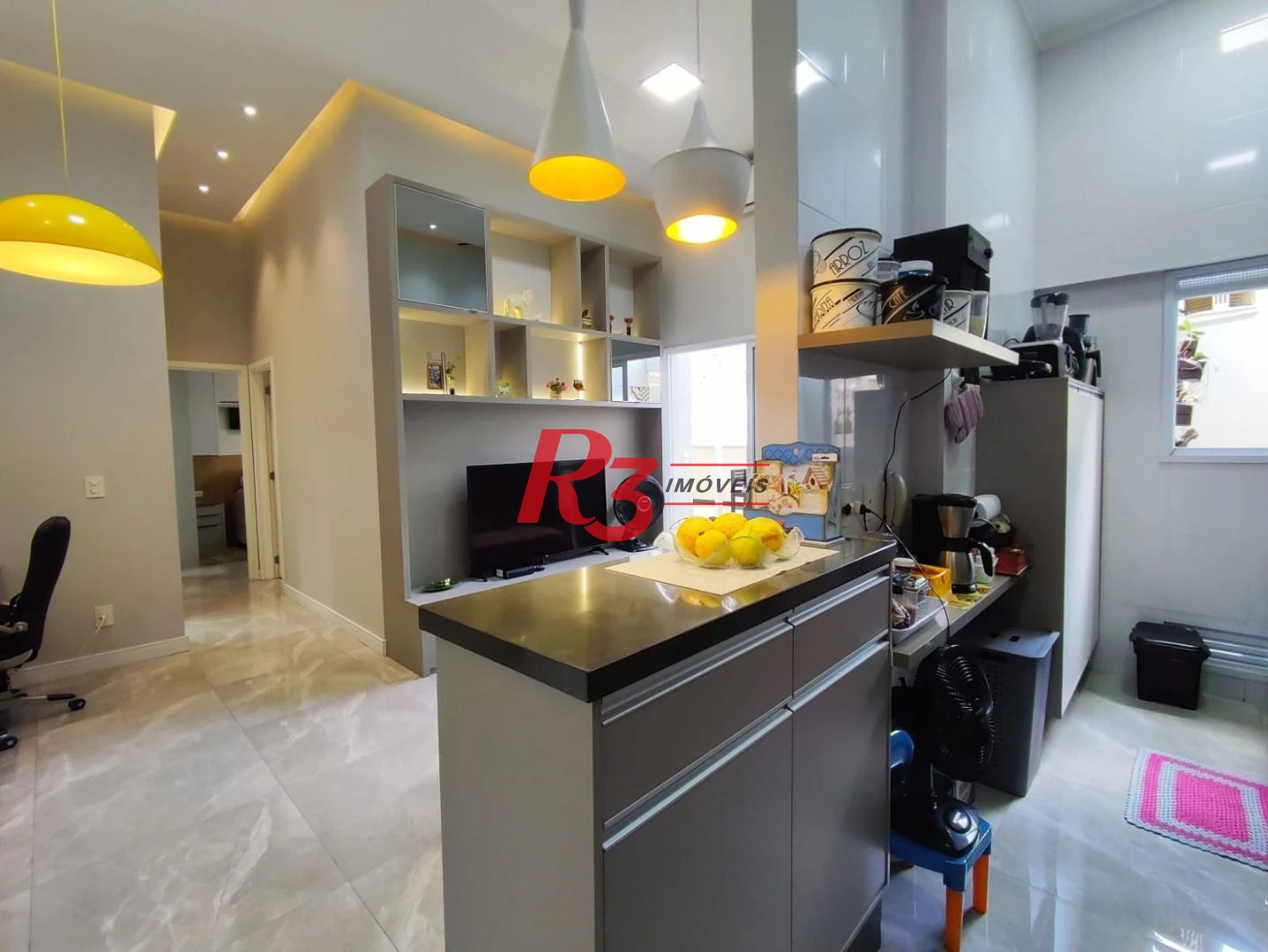 Apartamento Garden com 2 dormitórios à venda, 154 m² por R$ 1.200.000,00 - Campo Grande - Santos/SP