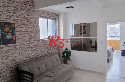 Apartamento à venda, 55 m² por R$ 532.000,00 - Boqueirão - Santos/SP