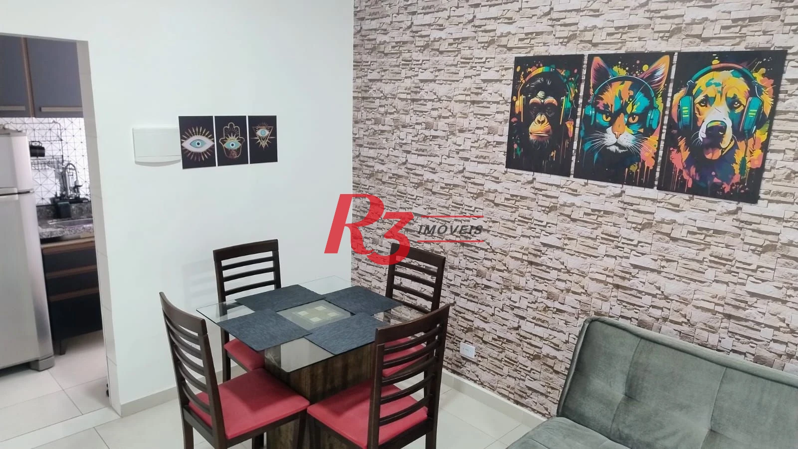 Apartamento à venda, 55 m² por R$ 532.000,00 - Boqueirão - Santos/SP