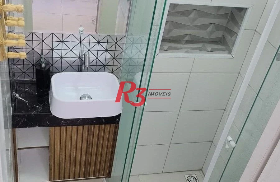 Apartamento à venda, 55 m² por R$ 532.000,00 - Boqueirão - Santos/SP