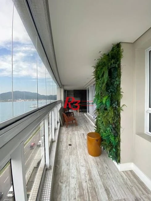 Apartamento com 4 dormitórios à venda, 189 m² por R$ 2.982.000,00 - Ponta da Praia - Santos/SP