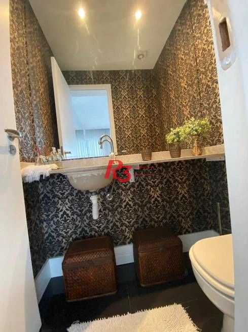 Apartamento com 4 dormitórios à venda, 189 m² por R$ 2.982.000,00 - Ponta da Praia - Santos/SP