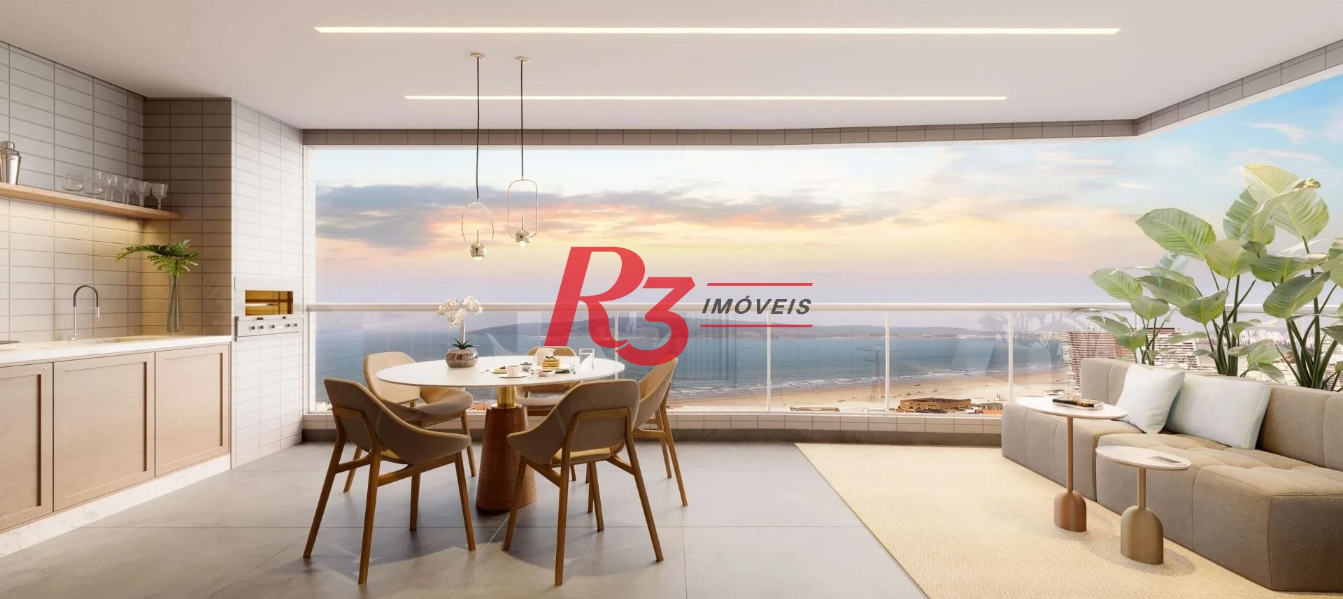 Apartamento à venda, 108 m² por R$ 1.627.029,20 - José Menino - Santos/SP