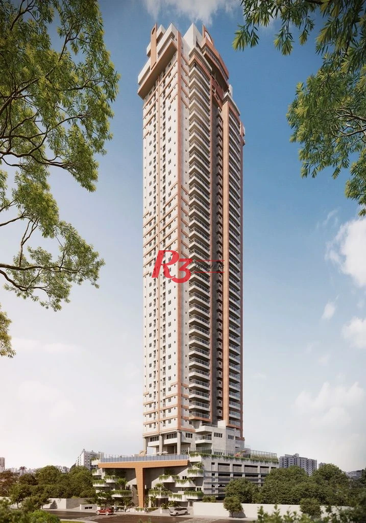 Apartamento à venda, 108 m² por R$ 1.627.029,20 - José Menino - Santos/SP