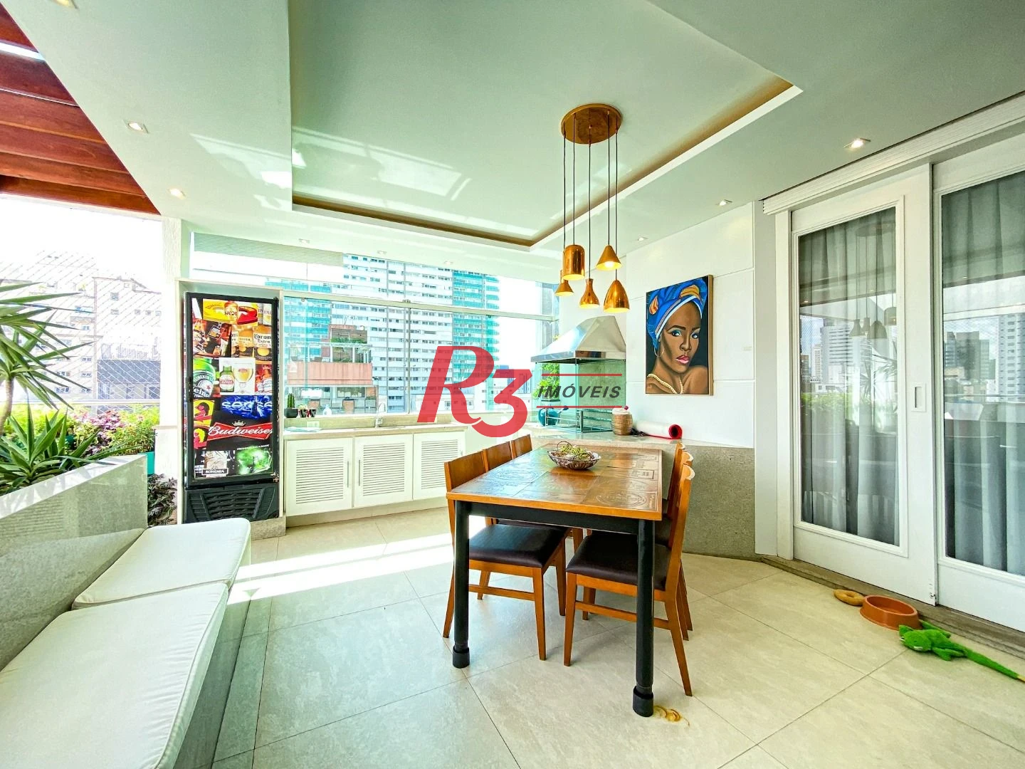 Cobertura com 5 dormitórios para alugar, 540 m² por R$ 19.900,00/mês - Boqueirão - Santos/SP