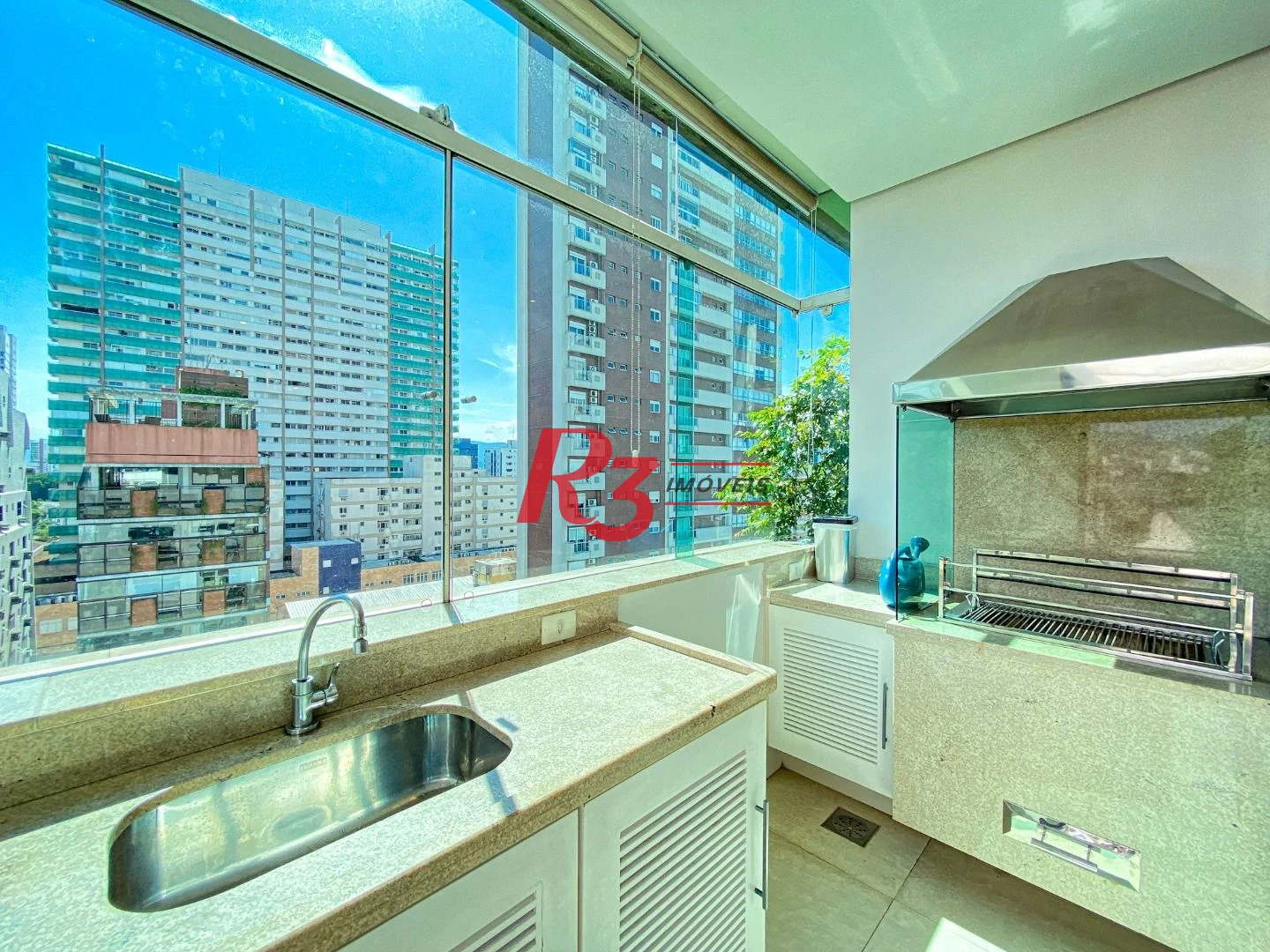 Cobertura com 5 dormitórios para alugar, 540 m² por R$ 19.900,00/mês - Boqueirão - Santos/SP