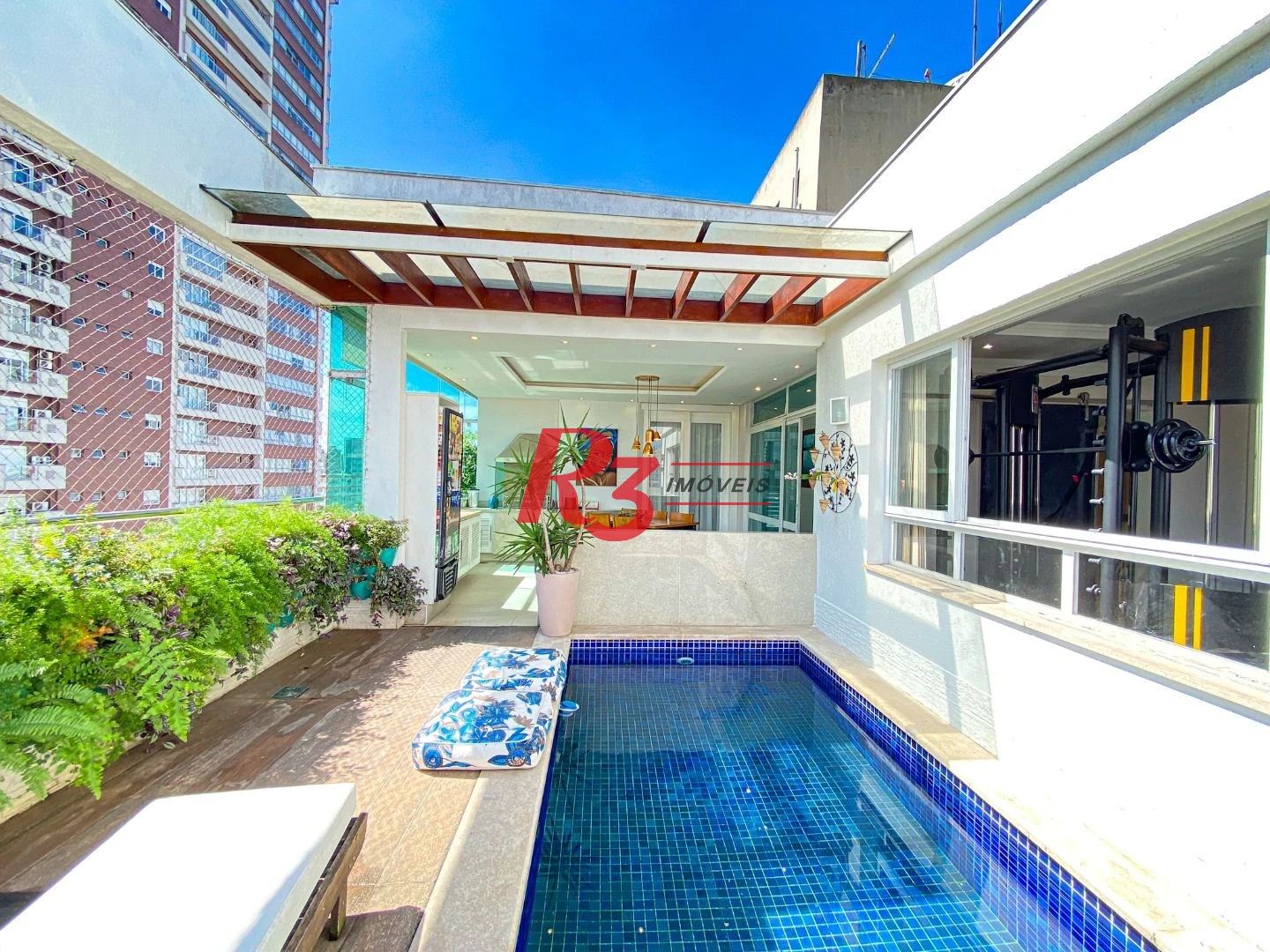 Cobertura com 5 dormitórios para alugar, 540 m² por R$ 19.900,00/mês - Boqueirão - Santos/SP