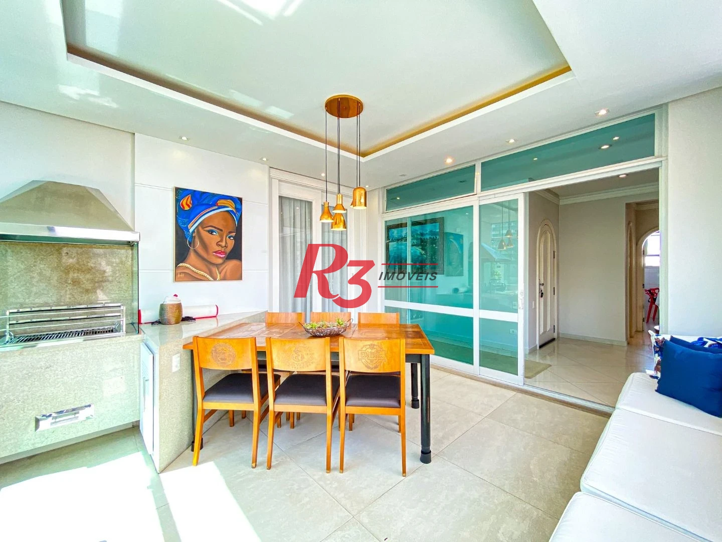 Cobertura com 5 dormitórios para alugar, 540 m² por R$ 19.900,00/mês - Boqueirão - Santos/SP