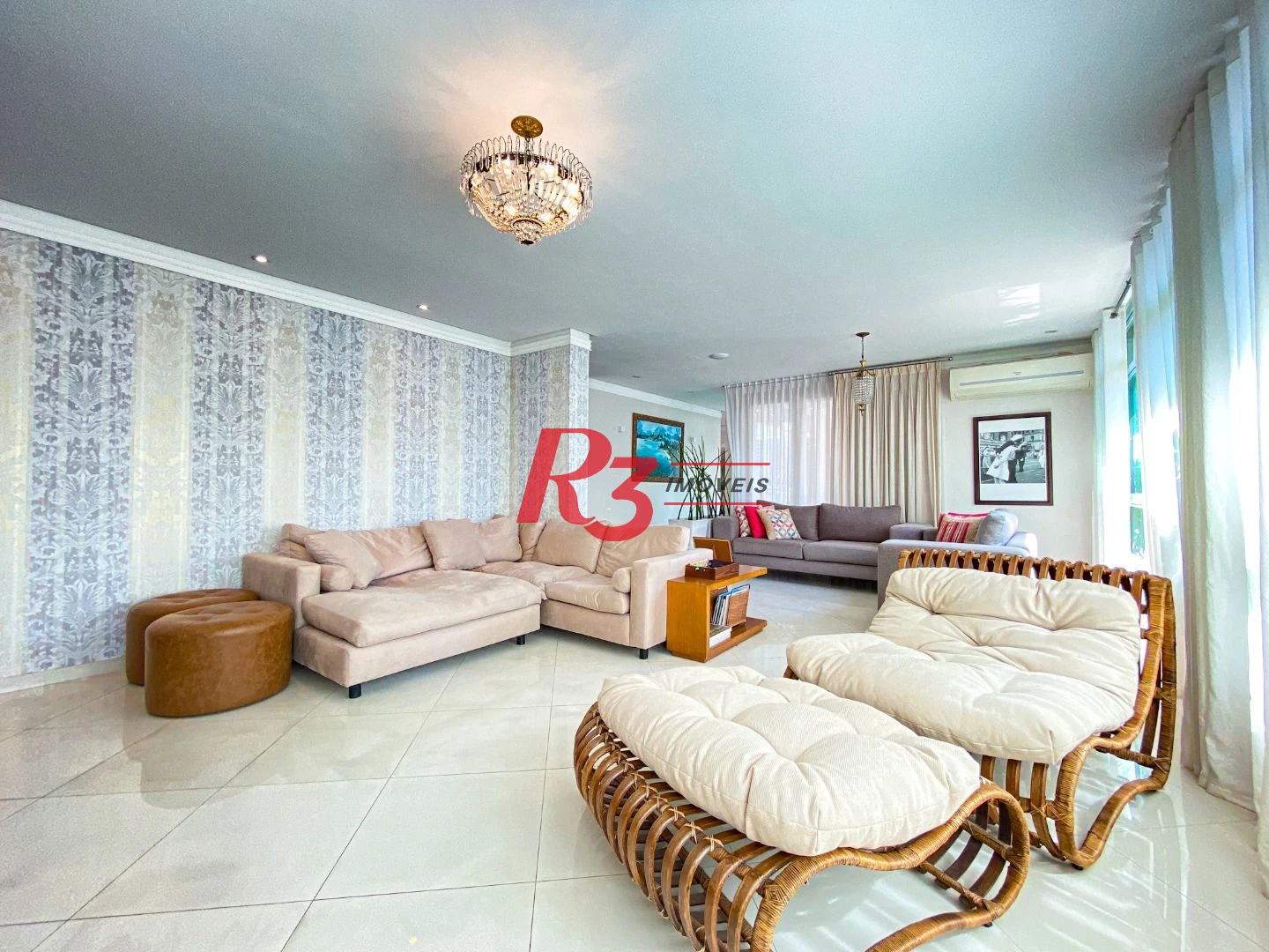 Cobertura com 5 dormitórios para alugar, 540 m² por R$ 19.900,00/mês - Boqueirão - Santos/SP