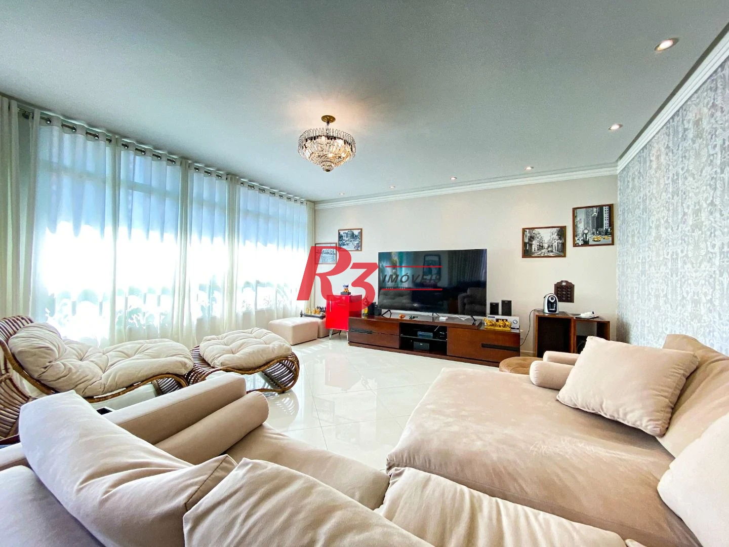 Cobertura com 5 dormitórios para alugar, 540 m² por R$ 19.900,00/mês - Boqueirão - Santos/SP