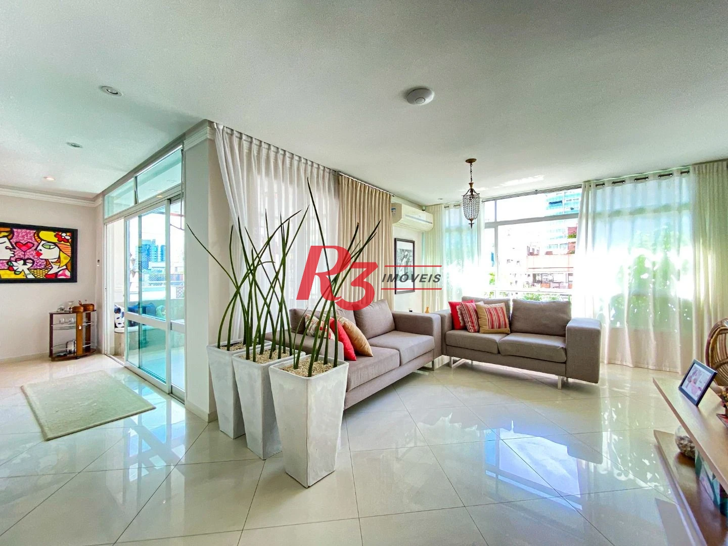 Cobertura com 5 dormitórios para alugar, 540 m² por R$ 19.900,00/mês - Boqueirão - Santos/SP