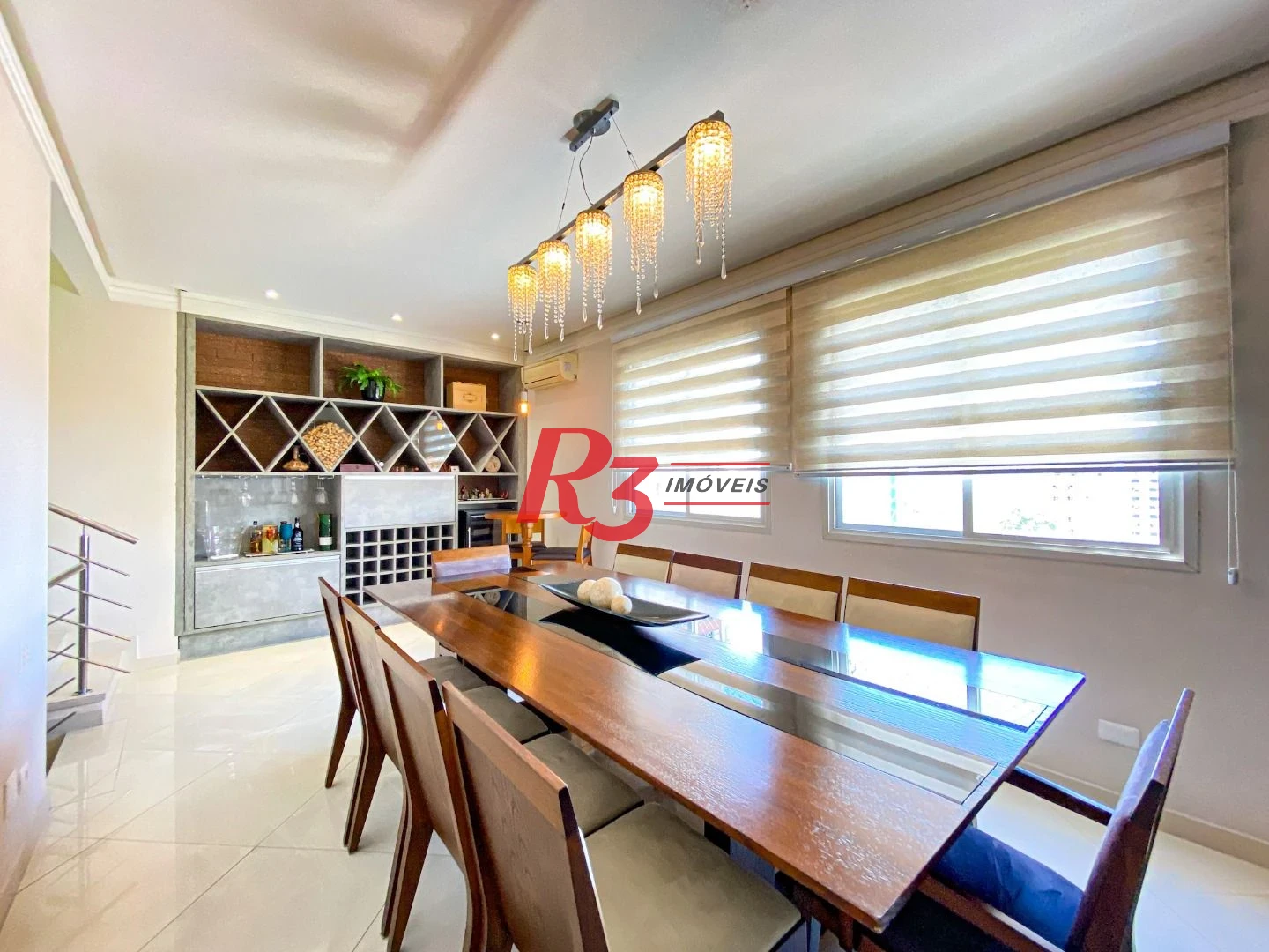 Cobertura com 5 dormitórios para alugar, 540 m² por R$ 19.900,00/mês - Boqueirão - Santos/SP