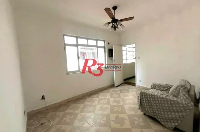 Apartamento com 2 dormitórios à venda, 76 m² por R$ 450.000,00 - Embaré - Santos/SP