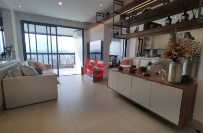 Apartamento à venda, 83 m² por R$ 1.595.000,00 - Aparecida - Santos/SP