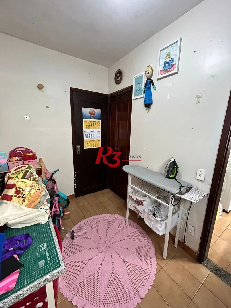 Apartamento com 3 dormitórios à venda, 128 m² por R$ 850.000,00 - Gonzaga - Santos/SP