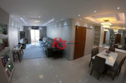 Apartamento à venda, 153 m² por R$ 1.010.000,00 - Aviação - Praia Grande/SP