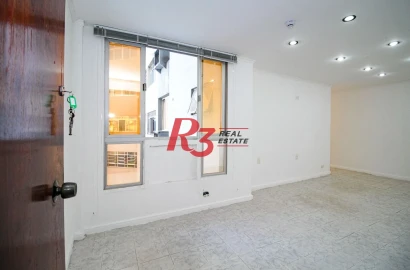Sala para alugar, 71 m² por R$ 3.500,00/mês - Gonzaga - Santos/SP