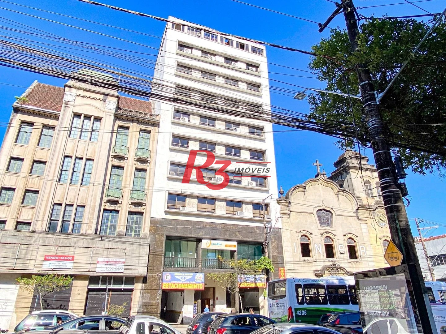 Andar Corporativo para alugar, 300 m² por R$ 7.700,00/mês - Centro - Santos/SP