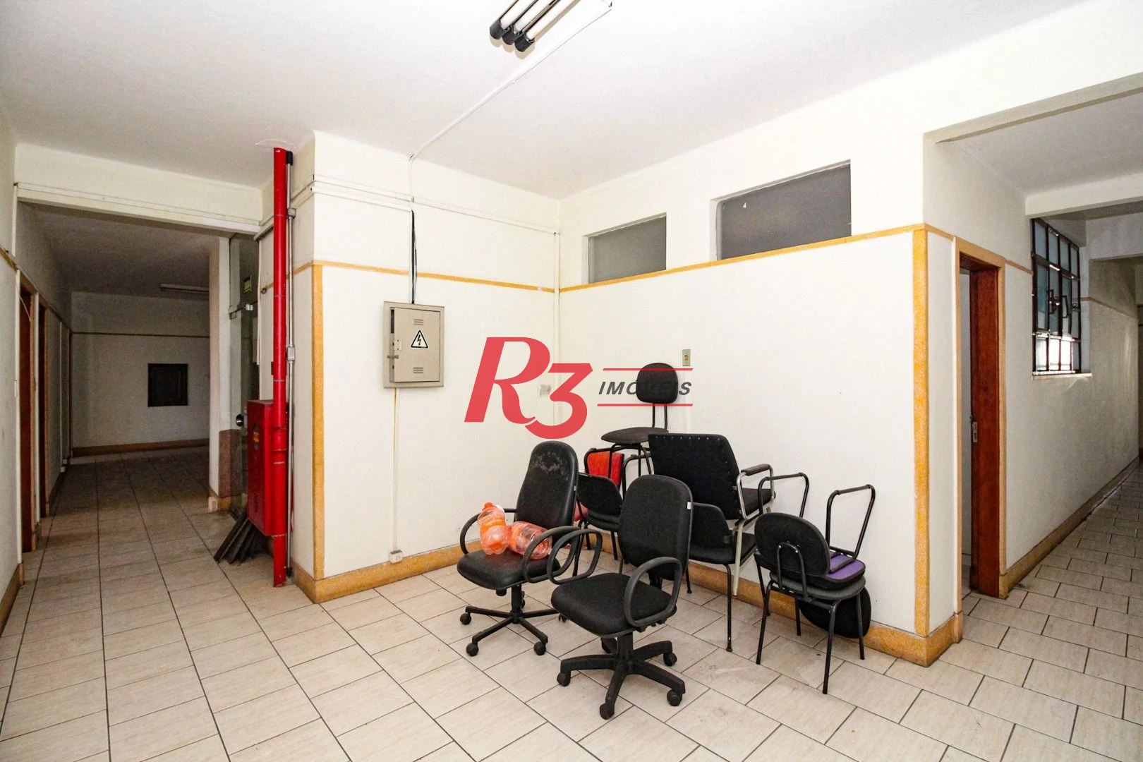 Andar Corporativo para alugar, 300 m² por R$ 7.700,00/mês - Centro - Santos/SP