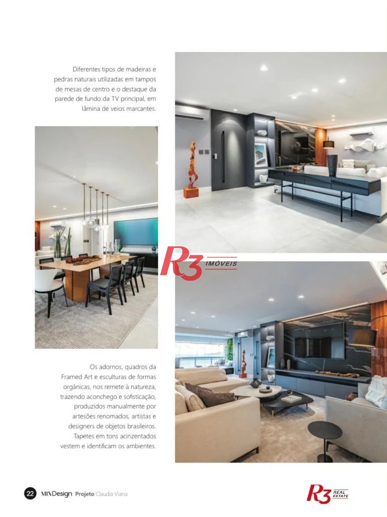 Apartamento à venda, 344 m² por R$ 6.500.000,00 - Aparecida - Santos/SP