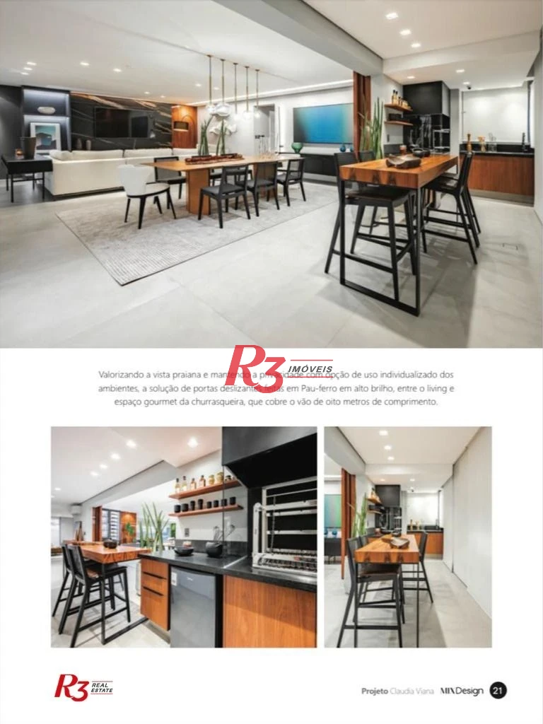 Apartamento à venda, 344 m² por R$ 6.500.000,00 - Aparecida - Santos/SP