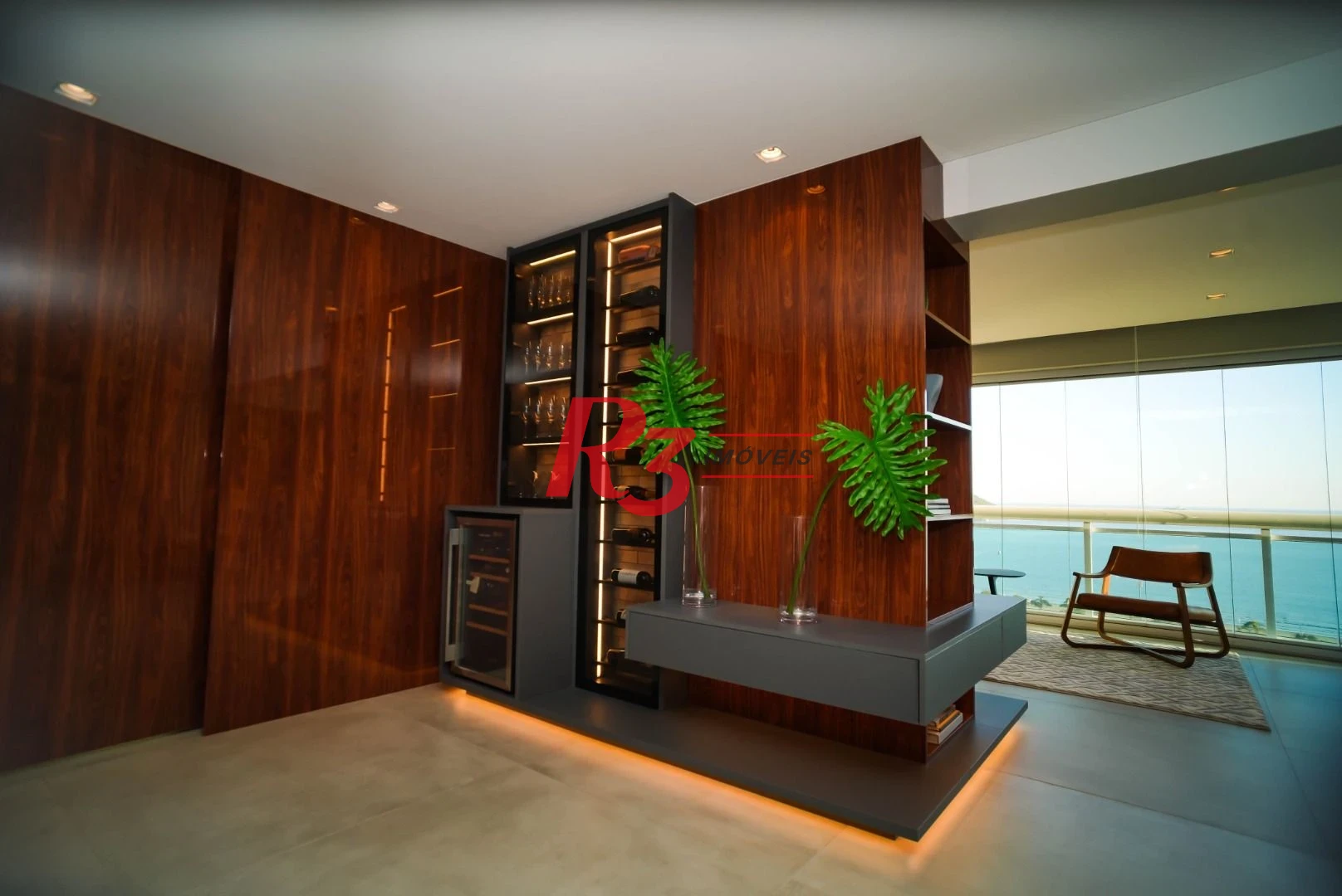 Apartamento à venda, 344 m² por R$ 6.500.000,00 - Aparecida - Santos/SP