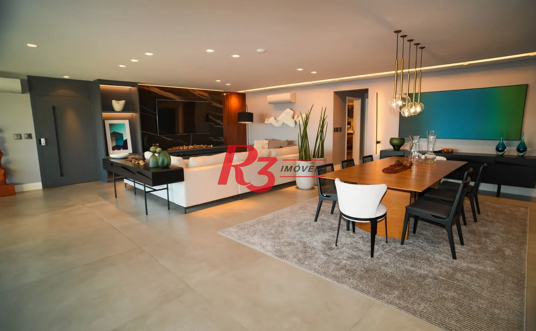 Apartamento à venda, 344 m² por R$ 6.500.000,00 - Aparecida - Santos/SP