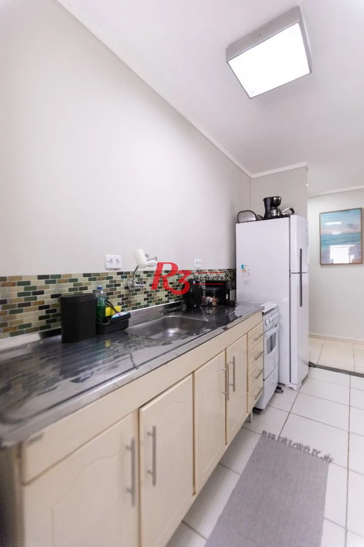 Cobertura com 2 dormitórios à venda, 105 m² - José Menino - Santos/SP