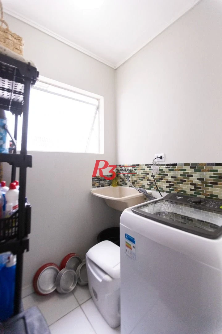 Cobertura com 2 dormitórios à venda, 105 m² - José Menino - Santos/SP