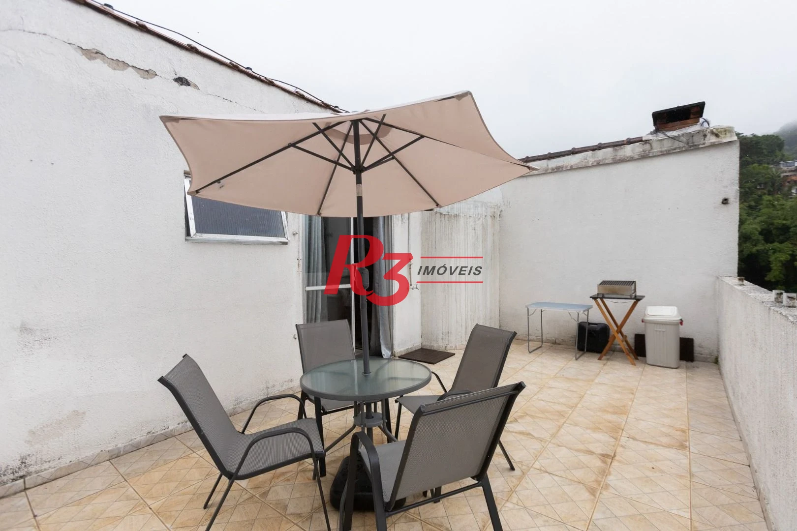 Cobertura com 2 dormitórios à venda, 105 m² - José Menino - Santos/SP
