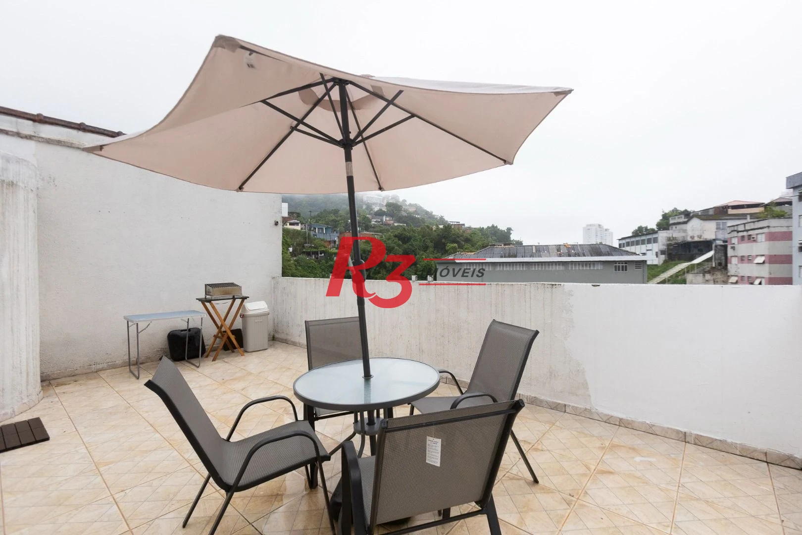 Cobertura com 2 dormitórios à venda, 105 m² - José Menino - Santos/SP