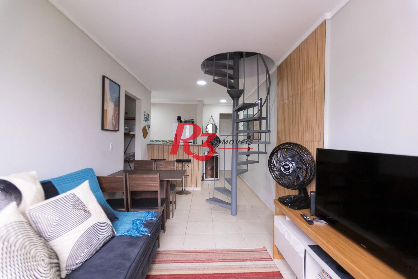 Cobertura com 2 dormitórios à venda, 105 m² - José Menino - Santos/SP