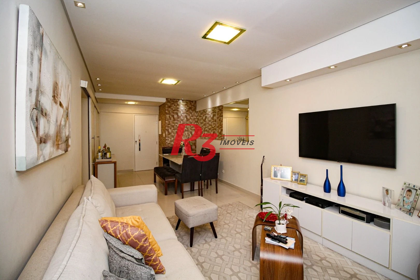 Apartamento com 2 dormitórios à venda, 82 m² por R$ 580.000,00 - Campo Grande - Santos/SP
