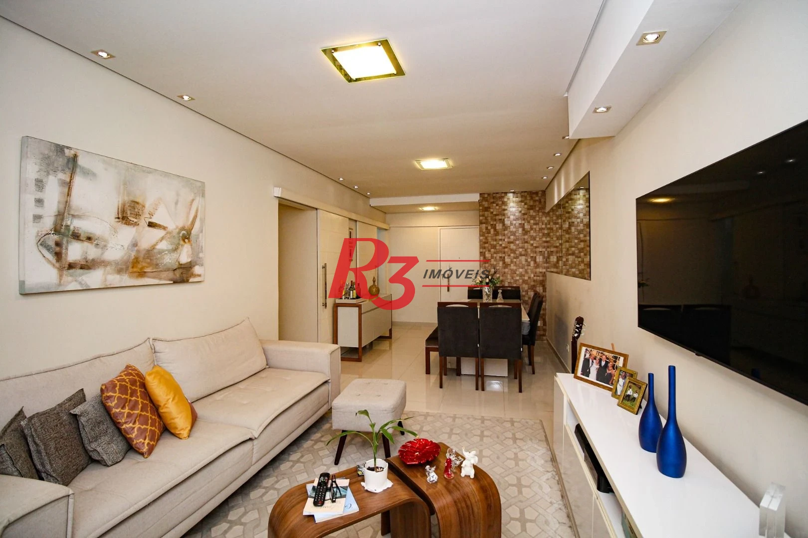 Apartamento com 2 dormitórios à venda, 82 m² por R$ 580.000,00 - Campo Grande - Santos/SP