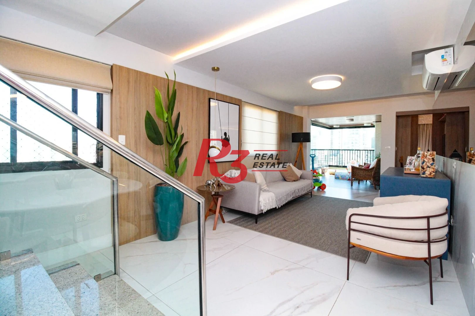 Cobertura à venda, 292 m² por R$ 3.900.000,00 - Pompéia - Santos/SP