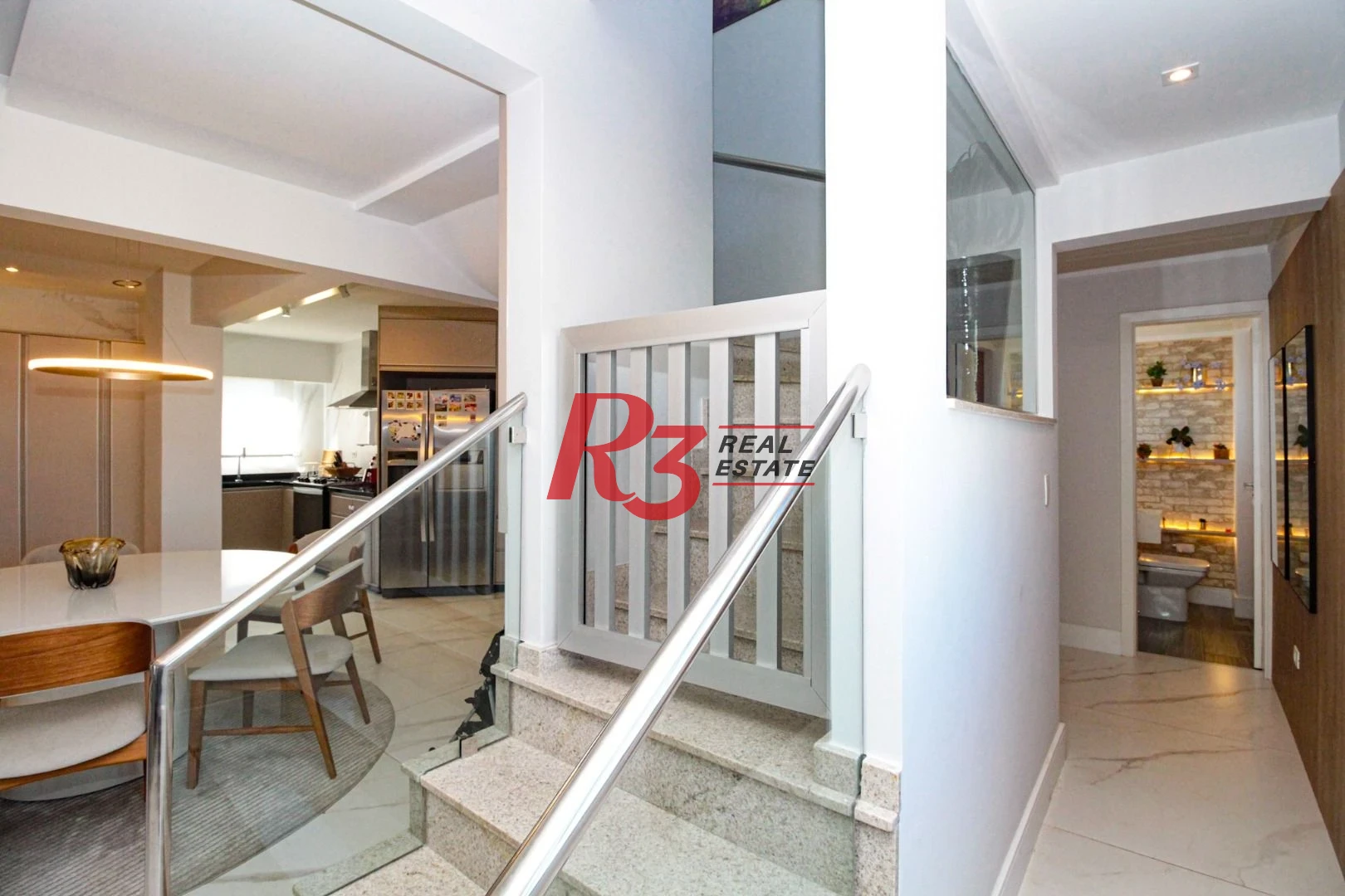 Cobertura à venda, 292 m² por R$ 3.900.000,00 - Pompéia - Santos/SP