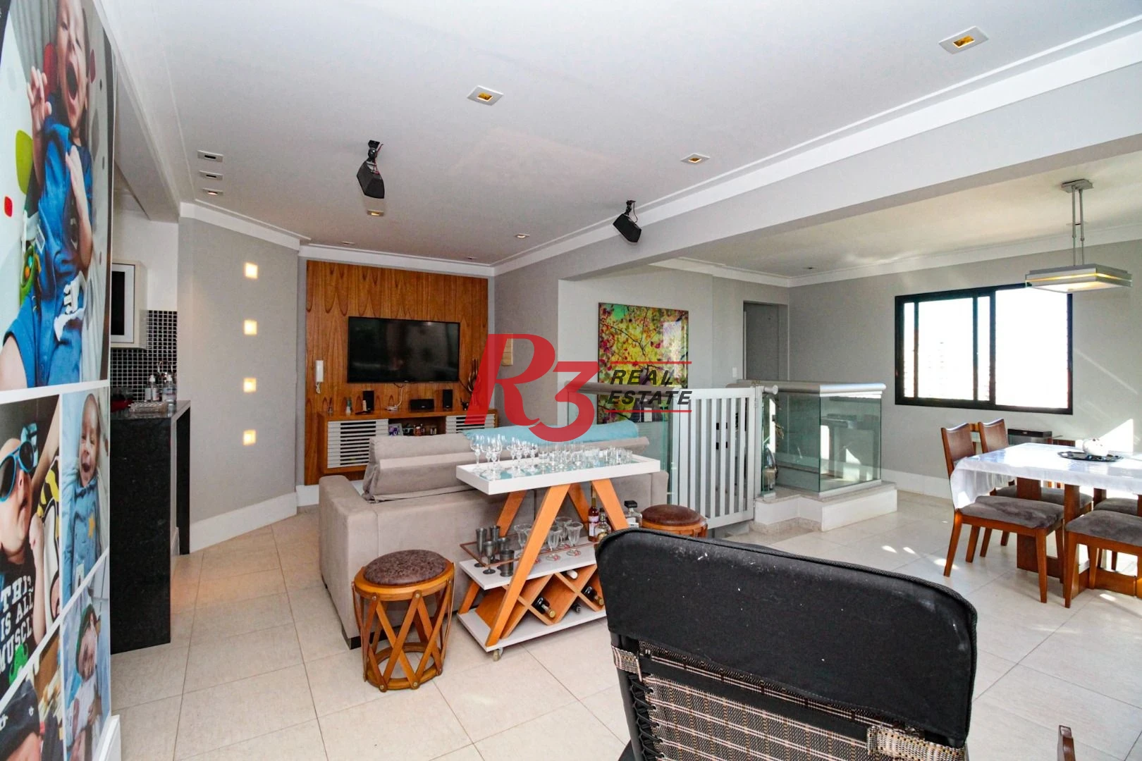Cobertura à venda, 292 m² por R$ 3.900.000,00 - Pompéia - Santos/SP