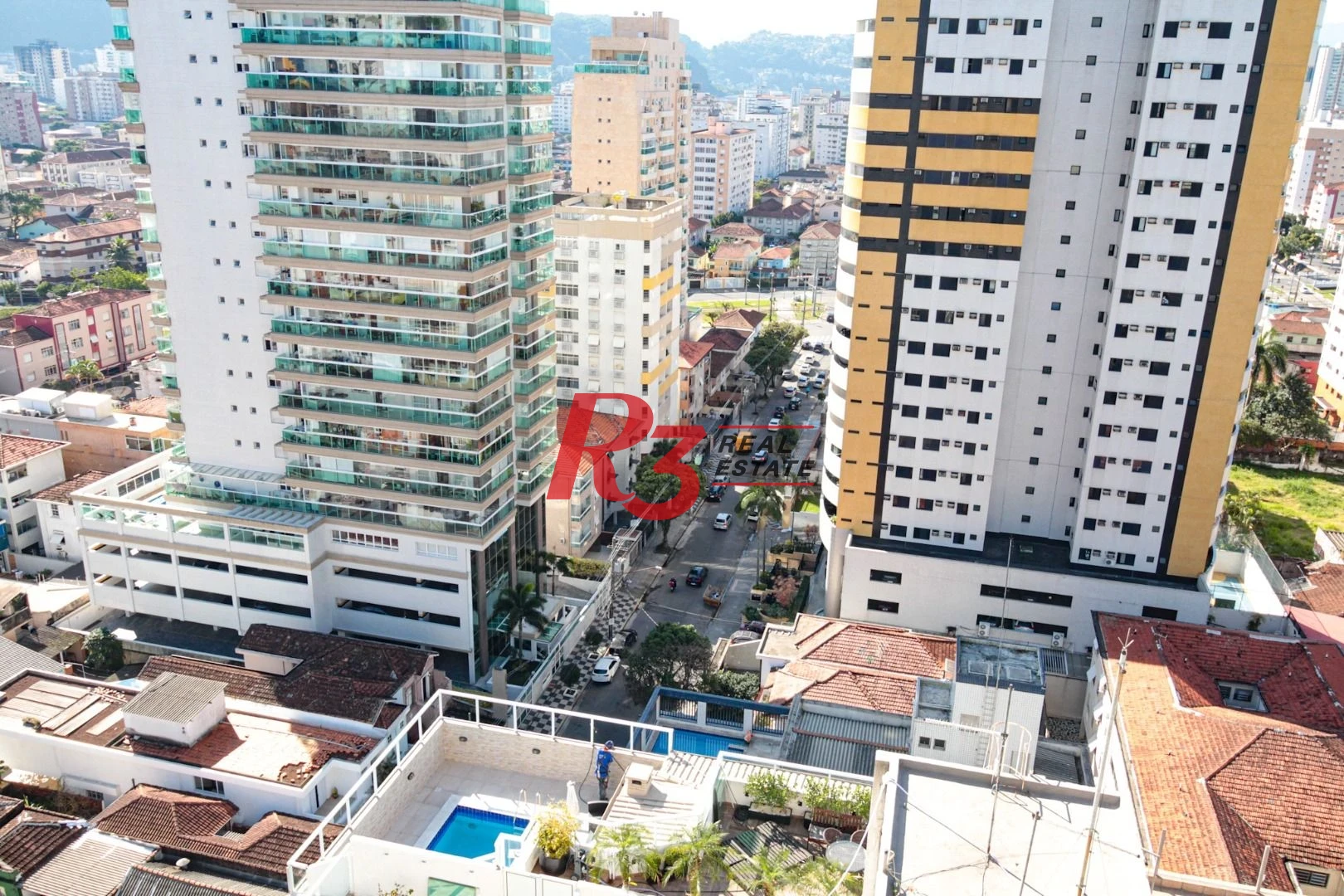 Cobertura à venda, 292 m² por R$ 3.900.000,00 - Pompéia - Santos/SP