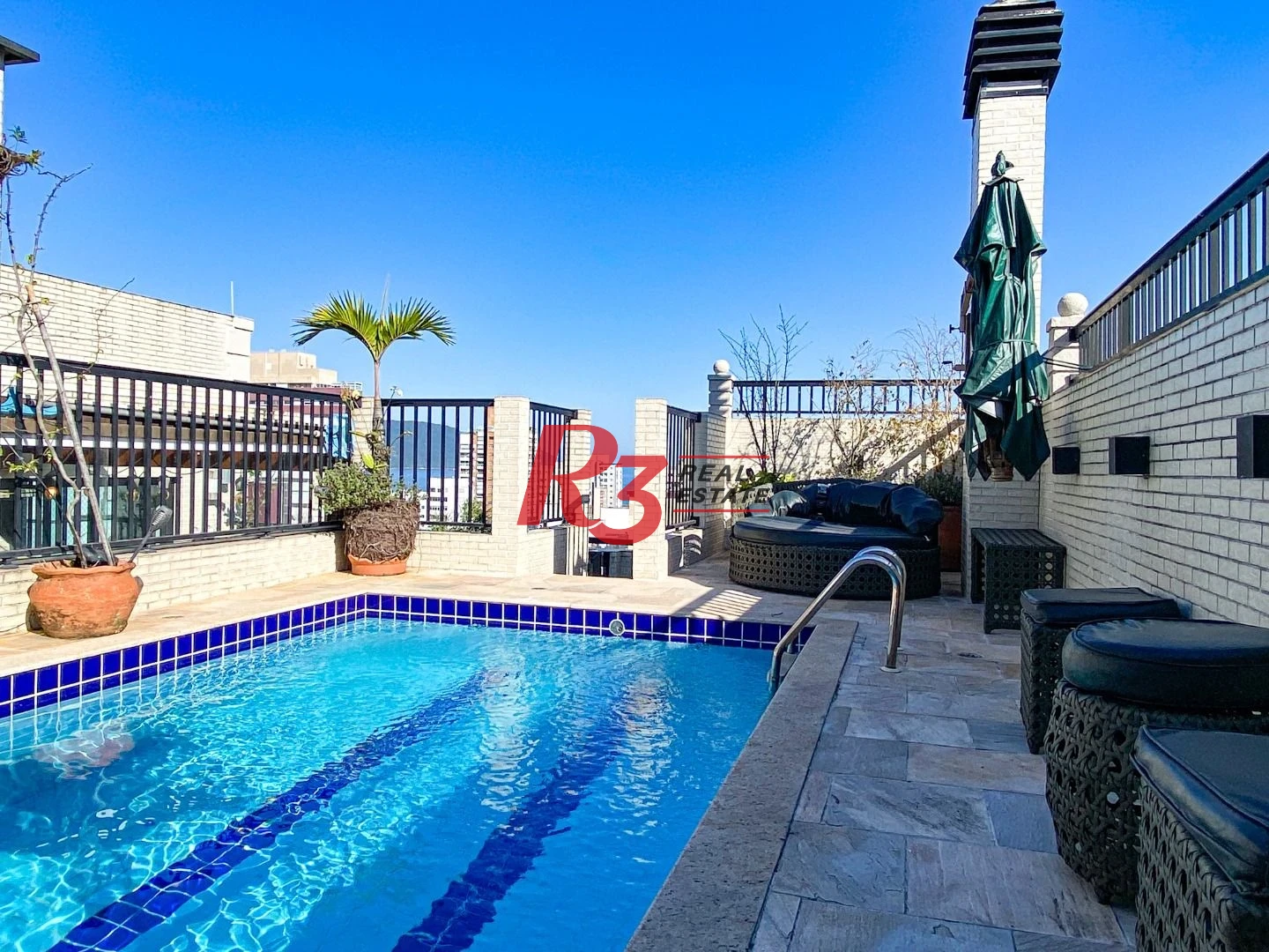 Cobertura à venda, 292 m² por R$ 3.900.000,00 - Pompéia - Santos/SP