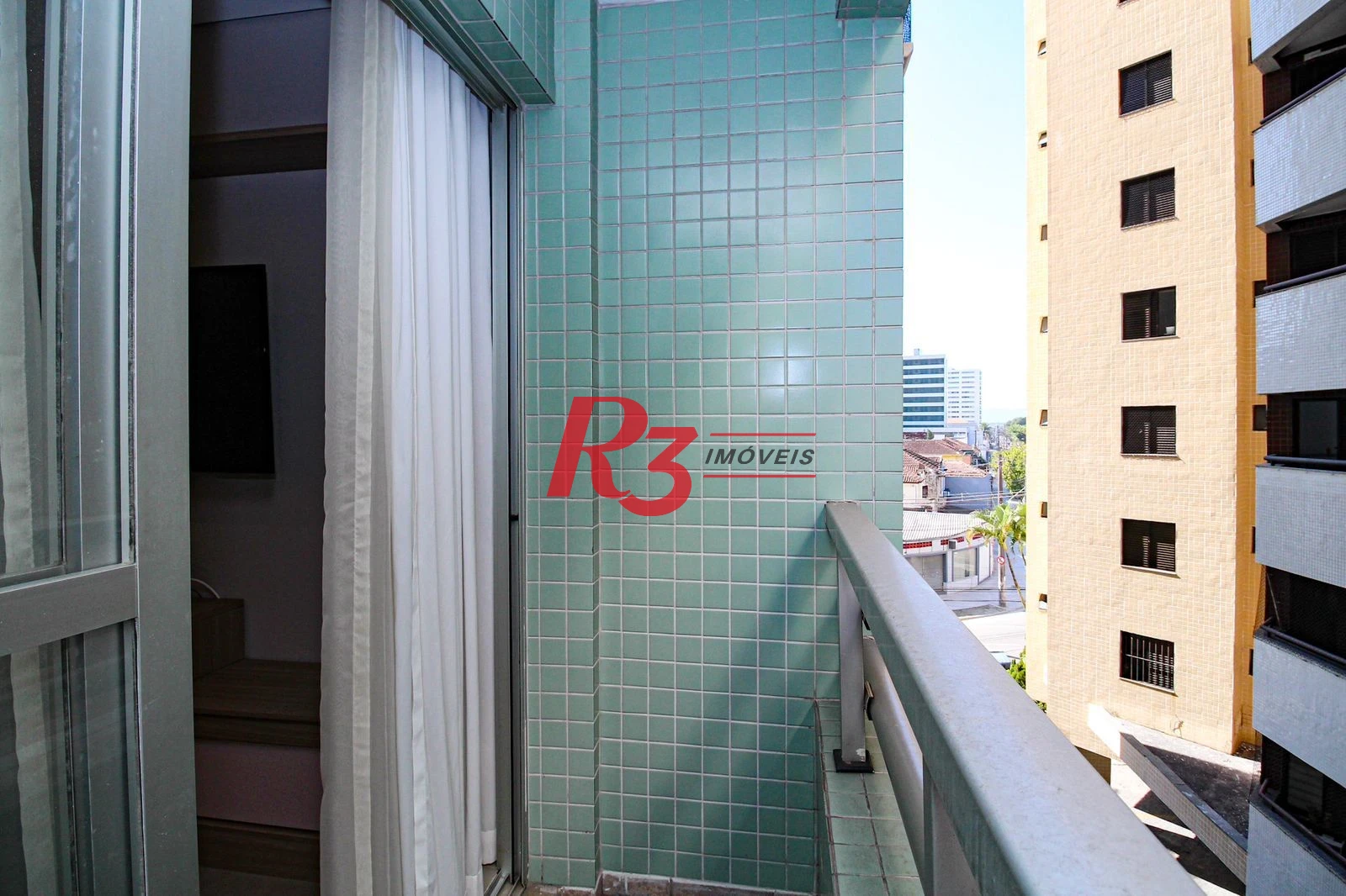 Apartamento com 1 dormitório para alugar, 60 m² por R$ 3.300,00/mês - Encruzilhada - Santos/SP