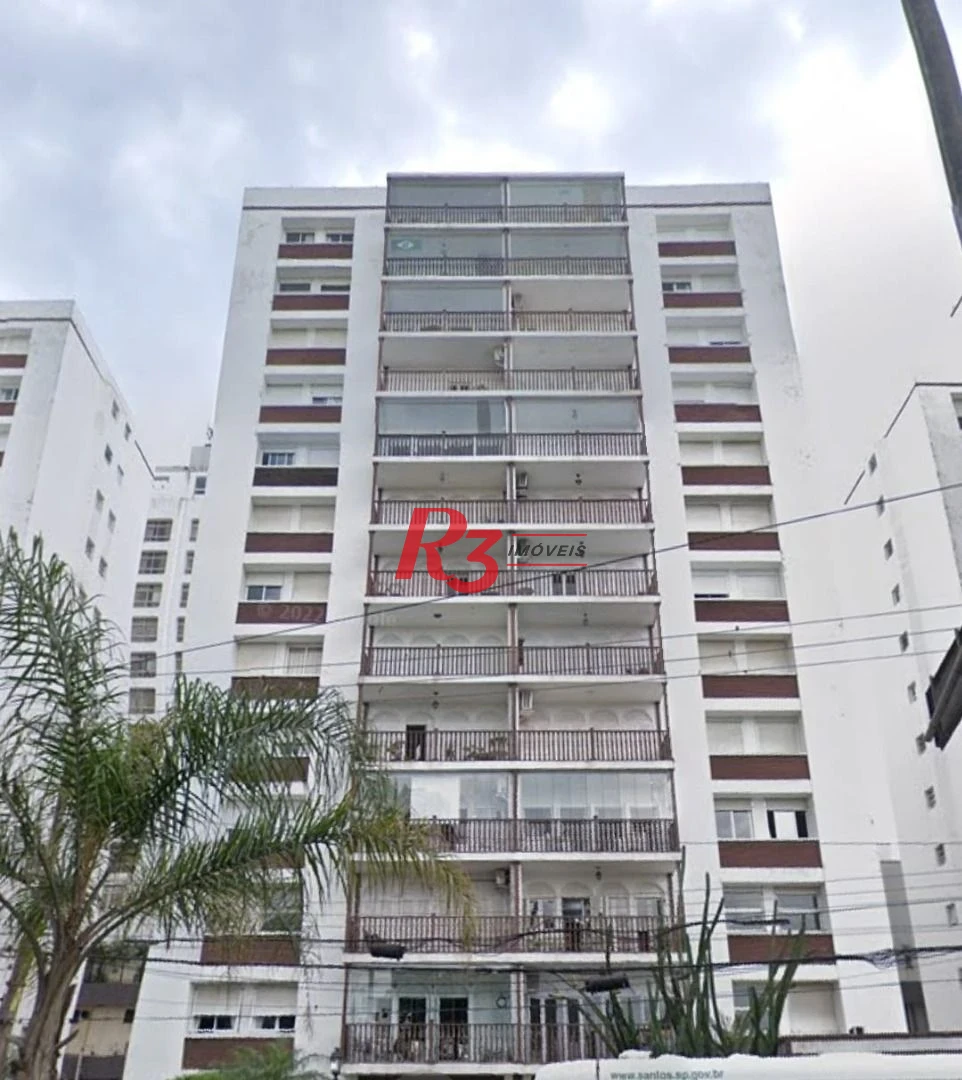 Apartamento à venda, 165 m² por R$ 1.595.000,00 - Gonzaga - Santos/SP