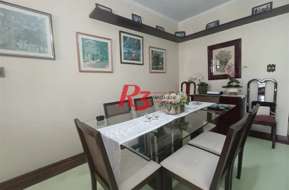 Apartamento com 2 dormitórios à venda, 110 m² por R$ 595.000,00 - Ponta da Praia - Santos/SP